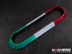 Alfa Romeo Stelvio Air Conditioning Dash Bezel - Carbon Fiber - Pre '20 - Italian Theme - Feroce Carbon